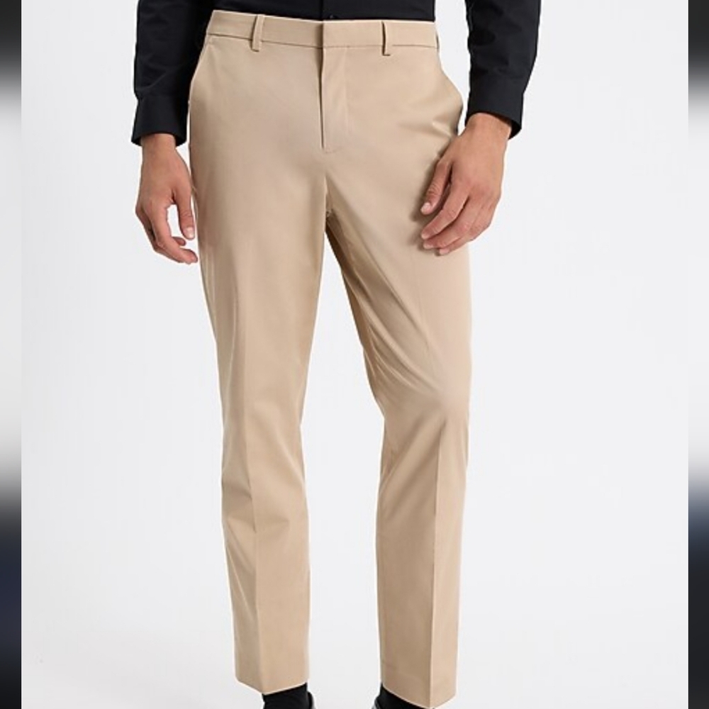 Express Men's Tan Dress Pants